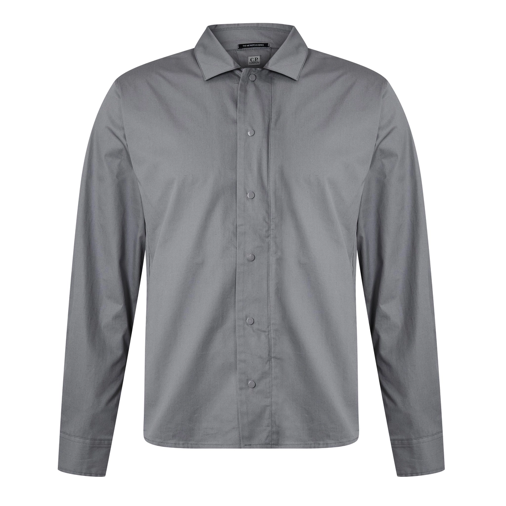 CP Company Garbadine Shirt - Drizzle Gry 913